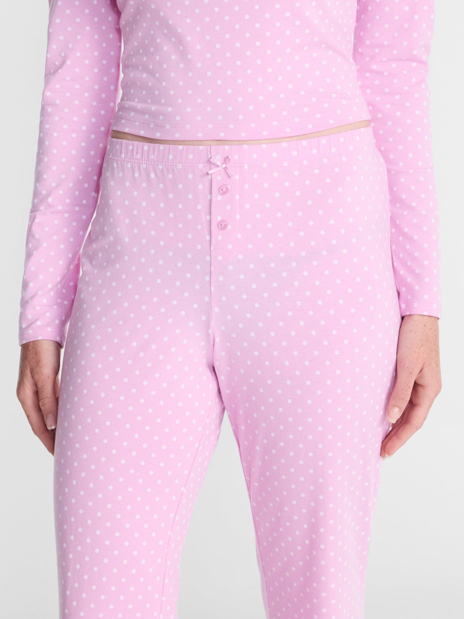 No Boundaries Cloud Core Low Rise Sleep Pants, 31” Inseam, Women's XXS-3X