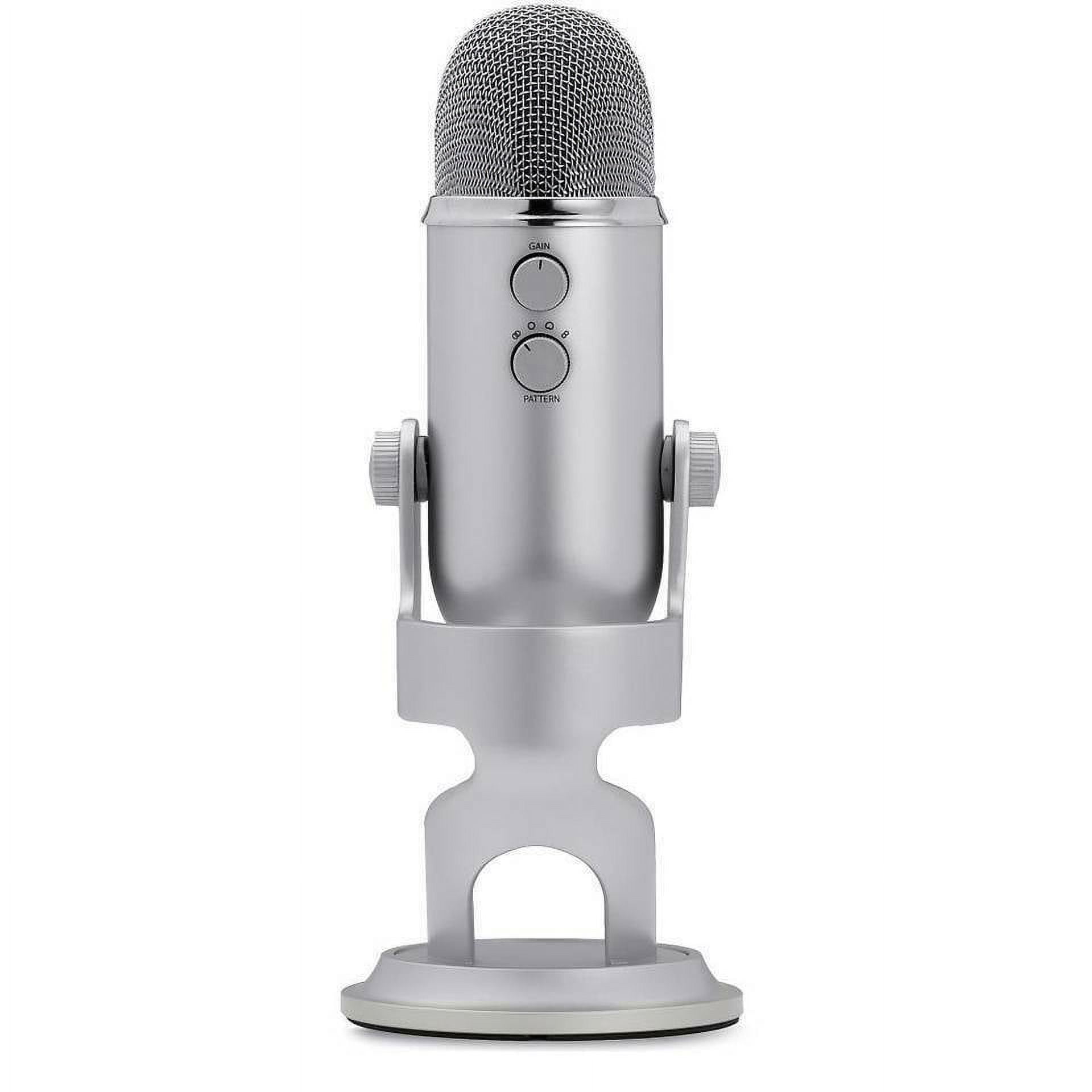Blue Yeti Microphone Silver NO STAND, MIC ONLY NO MOUNT (CLN055848)