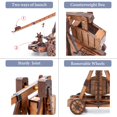 thumbnail image 4 of Toystub DIY 3D Wooden Puzzles for Adults Trebuchet Science Building Kit Model Catapult Engineering Kit Wood Assembly Gifts, 4 of 6