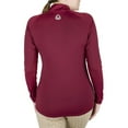 thumbnail image 5 of Lettia Women Quarter-Zip Neck UPF 50+ Sun Shirt, 5 of 11