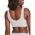 thumbnail image 2 of Hanes Invisible Embrace Women's Wireless T-Shirt Bra, Seamless Warm Steel XL, 2 of 6