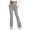 W10-Grey, variant on Women'S Pants High Waist Straight Leg Sweatpants Relax Fit Slacks Solid Color Leggings Retro Bottoms Red S