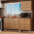 thumbnail image 2 of Cocina Integral Completa Madesa Emilly Free 169cm Marrón, 2 of 7