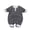 Gray, variant on Long Sleeve Baby Footies With Accessories Cotton Infant Romper New born Clothes For Boys 0–18 Months,3-6 Months