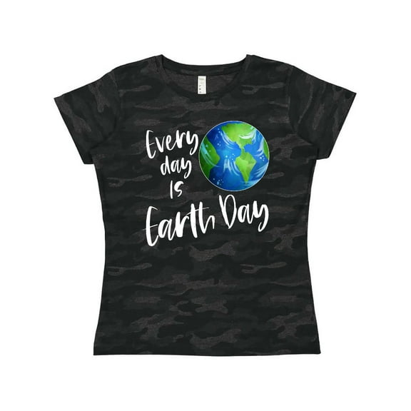 Inktastic Every Day is Earth Day Women's T-Shirt