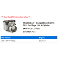thumbnail image 2 of Throttle Body - Compatible with 2015 - 2019 Ford Edge 2.0L 4-Cylinder 2016 2017 2018, 2 of 2