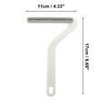 thumbnail image 4 of Unique Bargains 1 Pc Portable Double-Sided Pet Hair Remover for Dog for Cat White, 4 of 6