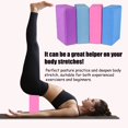 thumbnail image 5 of Kiplyki 1 Pack Yoga Block, Soft Non-Slip Surface Premium Foam Blocks, Supportive, Lightweight, Odor Resistant, Yoga Accessories for Pilates Meditation General Fitness Stretching Toning, 5 of 6