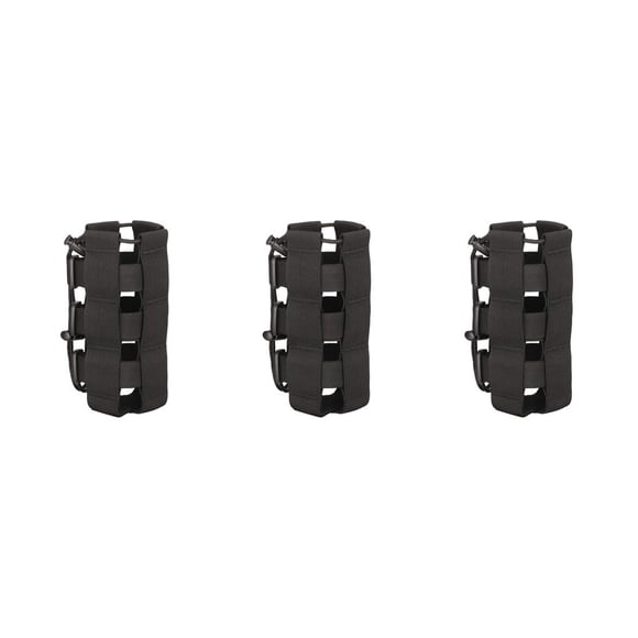 Yuarrent Bolsa de hervidor ajustable con correa de puntos Soporte con cordón Kits de bolsa de botella de agua Escalada Montañismo Negro Type1 NO1 Yuarrent CBP365874