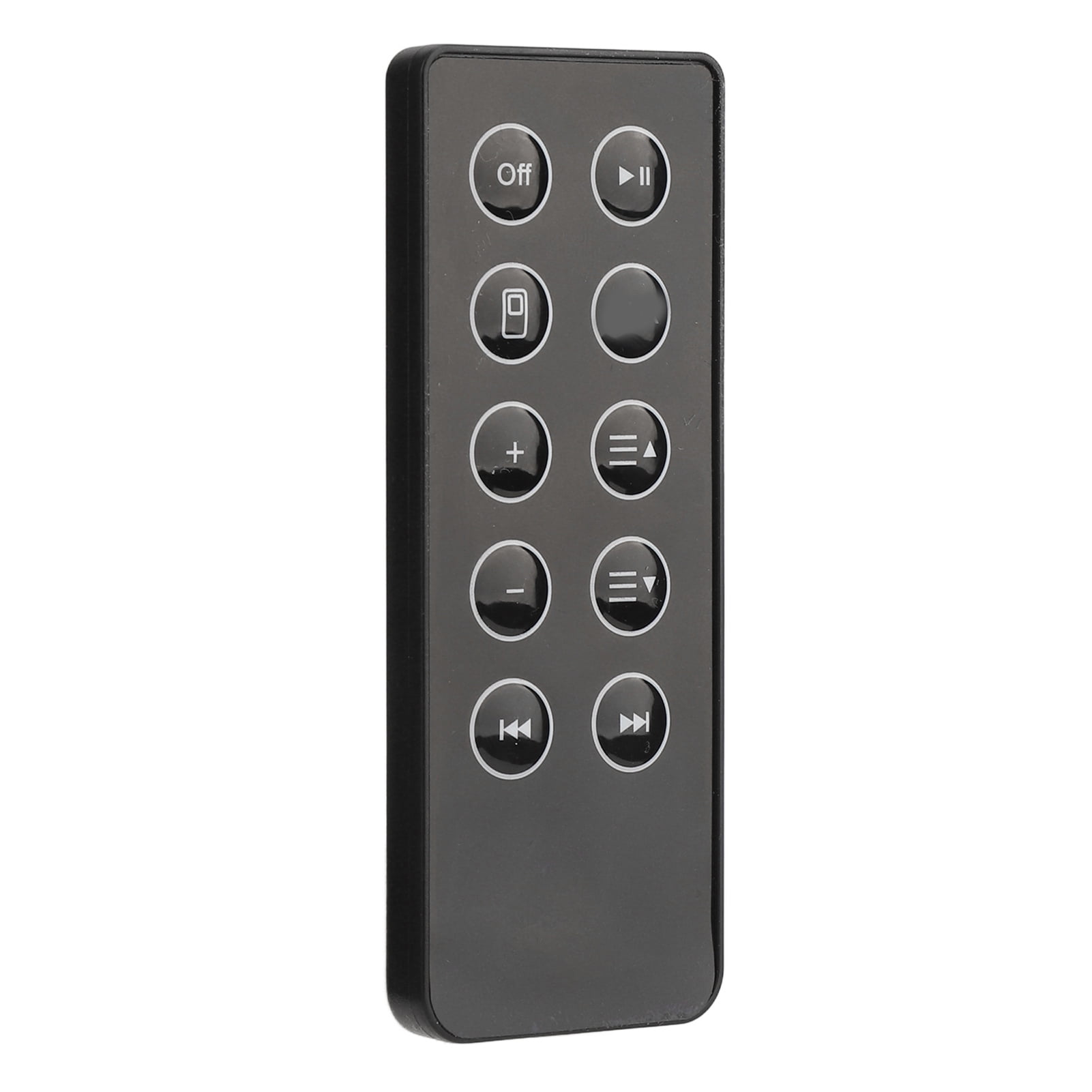 NFTIGB Speaker Replacement Remote Control Prevent Slipping for Sound Bars System and Stereo Speakers, Black
