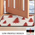 thumbnail image 3 of Red Christmas Tree Pattern Door Rugs,Washable Non Slip Door Mats Indoor,Decorative Door Mats,Entry Mat Indoor for Entrance,Bedroom,Kitchen,Bathroom,30"x17", 3 of 6