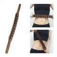 thumbnail image 6 of 20 Beads Guasha Scraping Stick Wooden Massage Tools Relieve Sore Muscles Body Meridian Wand for Back Waist, 6 of 9