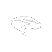 Genuine OE Mercedes-Benz Seat Cover - 164-910-49-46-9D52