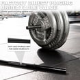 thumbnail image 3 of FlexWave Straight Barbell Bar, Alloy Steel, 1-Inch Standard Diameter, Black Finish, Available in 5FT and 7FT, 3 of 6