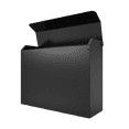 thumbnail image 2 of Modern Wall Mounted Mailbox Matte Black Large, 2 of 2