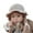 Beige, variant on Soumake Fashion Baby Girls Braided Wig Chin Strap Knitted Cap Bucket Hat Photo Prop