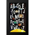 thumbnail image 2 of Grey, Jace 15x24 Black Modern Framed Museum Art Print Titled - ABC Galaxy, 2 of 5