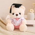 thumbnail image 2 of Graduation Bears 2024 Plush Stuffed Animal Bear with Gown Cap Tassel Graduate Cute Student Doctoral Nurse Bear Graduation Gifts Stuffed Bear Doll Plush Bear Toy for Party Supplies, 2 of 6