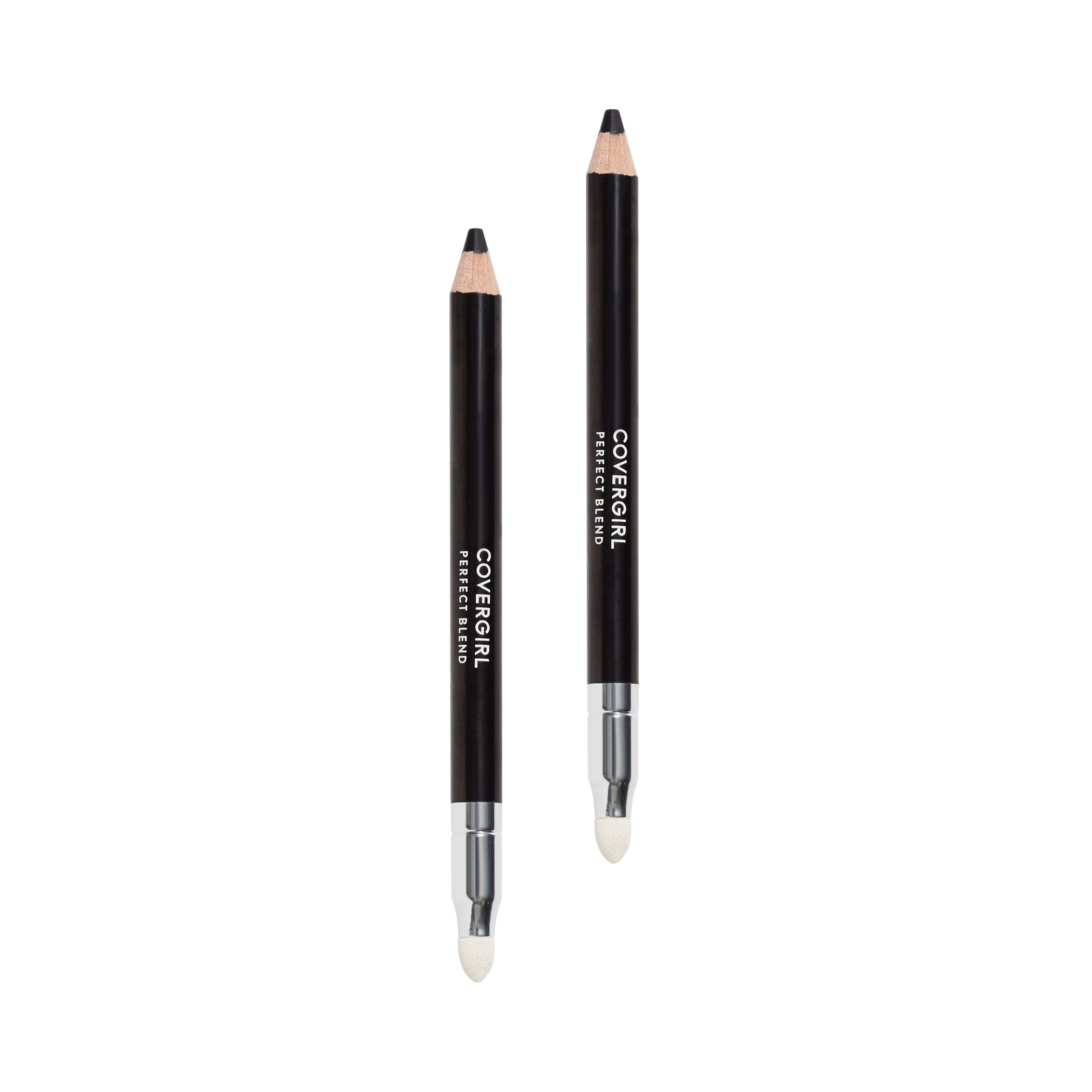 (2-Pack) COVERGIRL Perfect Blend Eyeliner, Basic Black 100, 0.03 fl oz (1.0 mL)