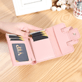 thumbnail image 2 of GASTROPOD Womens Wallet,Compact Card Holder,Chic Pure Color PVC Small Purses,Secure Zippered Coin Pocket for On-the-Go Use, 2 of 2