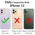 thumbnail image 2 of for iPhone 11 Case, iPhone 11 Phone Case with HD Screen Protector, Hybrid PC+TPU Shockproof Defender Pioneer Anti-Shock Phone Case for iPhone 11 (Purple), 2 of 11