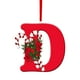 thumbnail image 1 of Adornos navideños personalizados con letras | 26 colgantes del alfabeto para decorar | Adornos colgantes de acrílico con símbolos navideños, 1 of 1