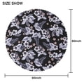 thumbnail image 2 of Round Tablecloth Spring Summer flower Round 60 x 60 Inch Table Cover for Party Dinner Picnic, 2 of 5