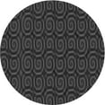 thumbnail image 1 of Ahgly Company Machine Washable Indoor Square Transitional Midnight Gray Area Rugs, 3' Square, 1 of 7