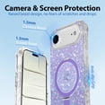 thumbnail image 2 of Funda para Celular Casehas iPhone Air 6.5" Morado con Brillo, 2 of 7