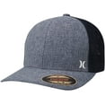 thumbnail image 2 of Hurley Men's Hat - Mini Icon Mesh Fitted Trucker Cap, Size Large-X-Large, Obsidian, 2 of 7