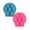 Blue,Red, variant on Halloween Skull Skeleton Silicone Ice Cube Tray 7-Cavity Chocolate Candy Jelly Mold, 3D Non-Stick Baking Pan for Freezer Oven, Party Drinks Dessert Tool for Home Bar Celebration, 6.5", Blue