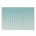 thumbnail image 1 of Vintage Blue Cutting Board, Vertical Geometric Dots Pattern Decreasingly Flowing down in Order, Decorative Tempered Glass Cutting and Serving Board, Small Size, Pale Blue and White, by Ambesonne, 1 of 1