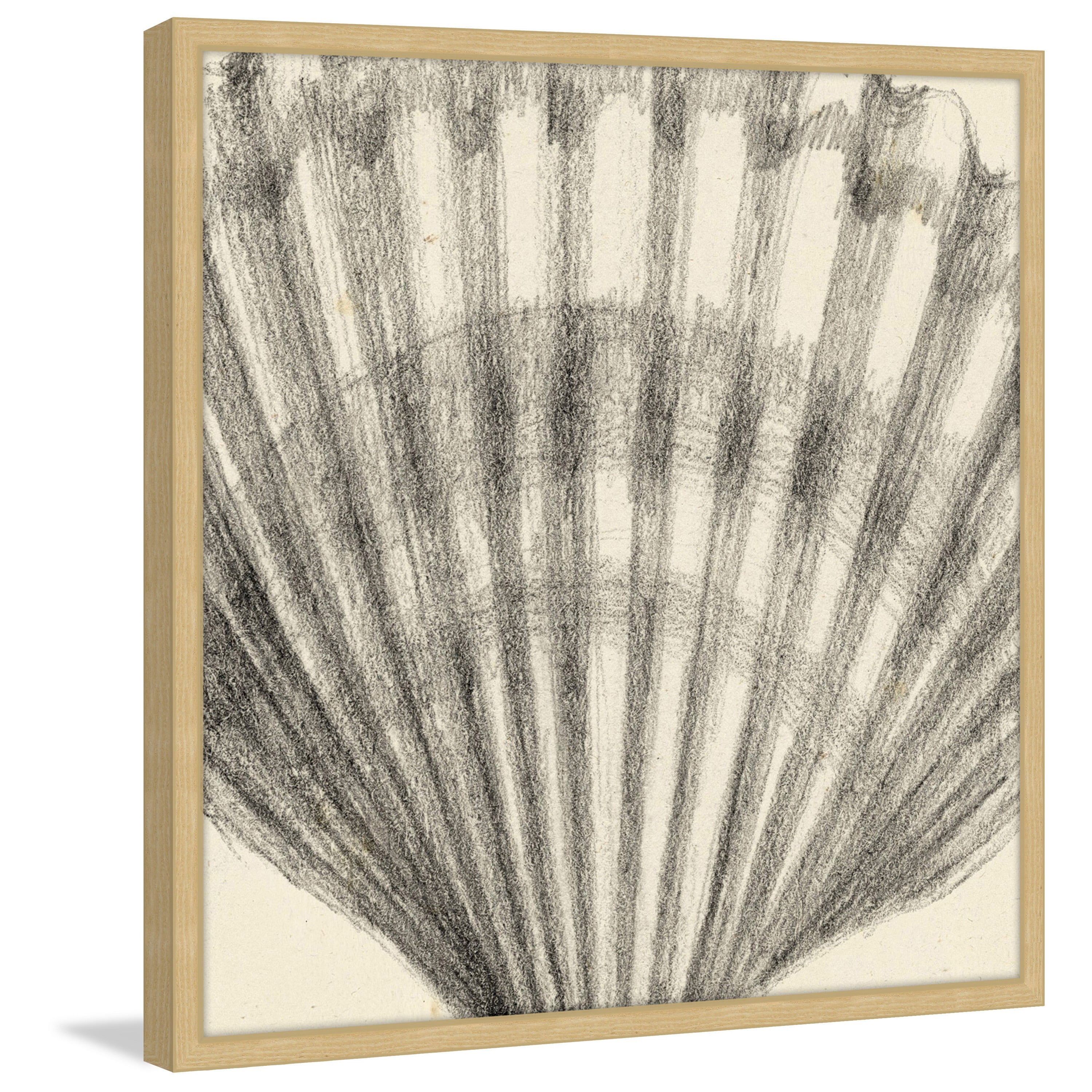 Marmont Hill "Shell Study III" Framed Painting Print