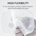 thumbnail image 4 of Lunettes de Protection de Sécurité Fermées Multifonctions Masquent les Éclaboussures de Salive et -Brouillard Anti-Sable Résistant à la Poussière Sport Extérieur Transparent, 4 of 7