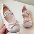 thumbnail image 6 of Quealent Girls Mary Jane Dress Shoes Ballerina Flats for Wedding, Party (Toddler/Little Kid/Big Kid) Red for Size 1, 6 of 9