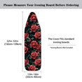 thumbnail image 6 of HELLHERO Rose Pattern Ironing Board Cover, 15×54inch, This Cover Fits Most Standard Boards, Dust - Proof Ironing Accessory for Home Decoration, 6 of 6