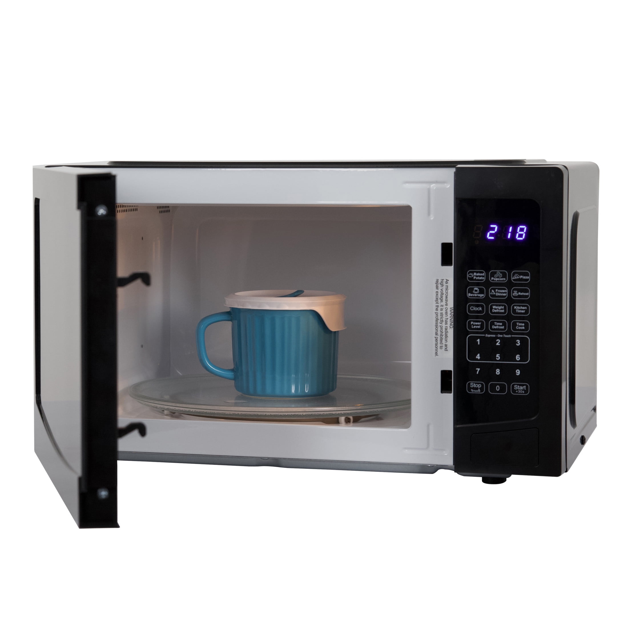 West Bend Microwave Oven, 1.1 cu. ft. Capacity, in Black (WBMW110B)