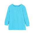 thumbnail image 5 of Ruyang Fleece Sweatshirts for Teen Girls Fall Winter Thermal Shirts Long Sleeve Crewneck Oversized Soft Pullover Top, 5 of 9