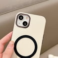 thumbnail image 2 of Allytech for iPhone 14 Plus Slim Magnetic Case with Camera Lens Protective Hybird Hard PC Soft Silicone Shockproof Bumper Skin Feel Wireless Charging Back Cover.For iPhone 14 Plus,Purple, 2 of 8