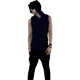 thumbnail image 1 of Cálida Playera Camiseta Sin Manga Con Capucha Moda Juvenil, 1 of 7