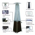 Patio Heater 48,000 BTU Pyramid Flame Patio heater with Cover,Outdoor