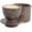 Oceanic, variant on Radicaln Marble Butter Keeper 4.25 inches Oceanic Handmade Butter Crock For Spreadable Butter Ideal Butter Crock For Counter With Water French Butter, Crock Pot For Home