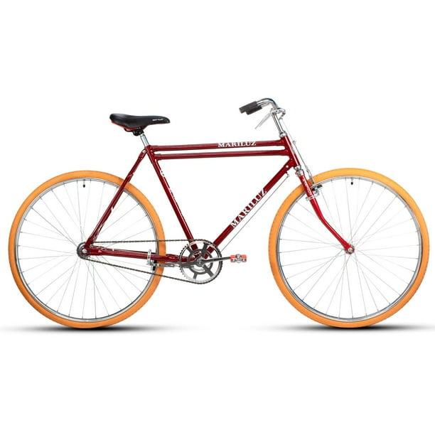 Bicicleta Turismo R28 velocidad doble barra roja Mariluz Mariluz Turismo