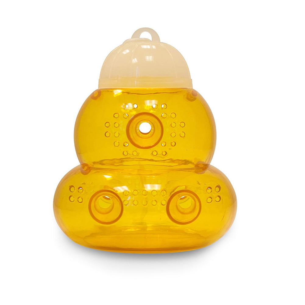 Beehive Wasp Trap Repellent Home Garden Plastic Hanging Bee
