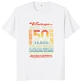 thumbnail image 3 of Born in 1975 T Shirt 50th 50 Years and 600 Months Retro Spanish Birthday Gift T-shirt For Men Women Cotton Soft Unisex Tops, 3 of 6