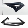 thumbnail image 3 of for Tesla Model 3 2017 - 21 Carbon Fiber Side Camera Boiler Cover Trim 2 pcs M-, 3 of 4