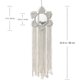 thumbnail image 4 of Espejo de pared decorativo bohemio con borlas y macramé para colgar en la pared, 4 of 5