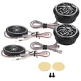 thumbnail image 1 of 2Pcs Creative Auto Car Spider Pattern Super Power Loud Audio Speaker Tweeter Loudspeaker, 1 of 9