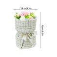 thumbnail image 3 of Ramo de flores de hilo tejido a mano | Flores artificiales de hilo que perduran | Arreglo floral artesanal de girasoles y rosas | Regalo decorativo para el hogar para mamá, 3 of 6