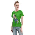 thumbnail image 4 of T-Shirt Basique à Manches Courtes pour Femmes Conan et Xiaolan, 4 of 6
